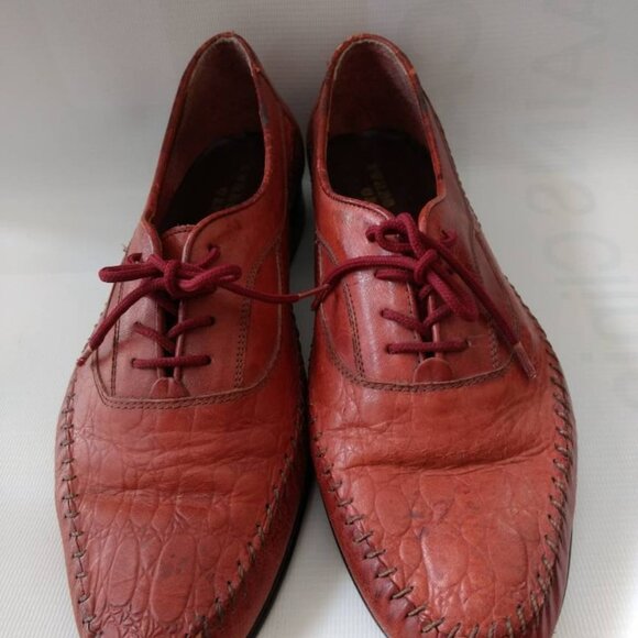 Vintage Leather Shoes "Turbo Club" Size 9 Tropical Footwear Huaraches - Picture 9 of 10